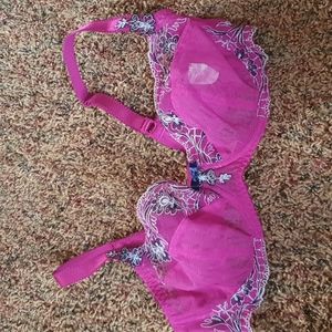 Fantasie Purple Lace Lingerie Bra 34DD